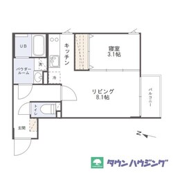 PASEO代々木の物件間取画像